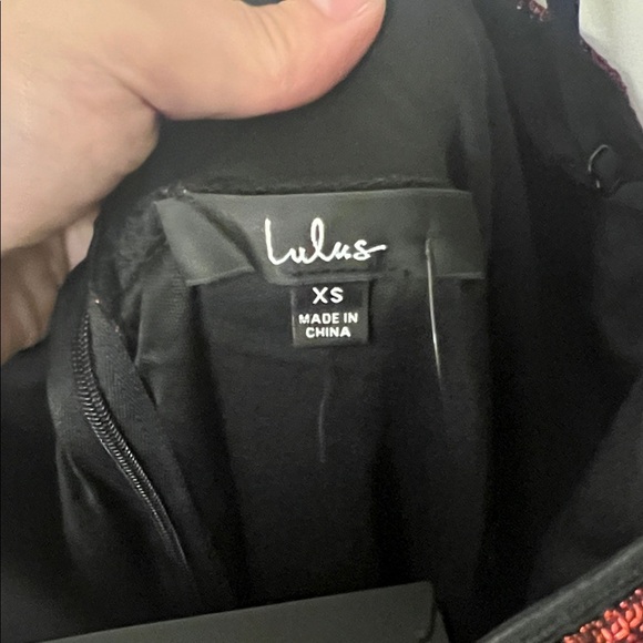 NWT Lulu’s Get to The Groove Party Dress - Picture 2 of 10